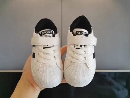 Children's Sneakers Kids Fashion Design Non-slip Casual Shoes Boys Girls Hook Breathable Sneakers Toddler Outdoor Shoes