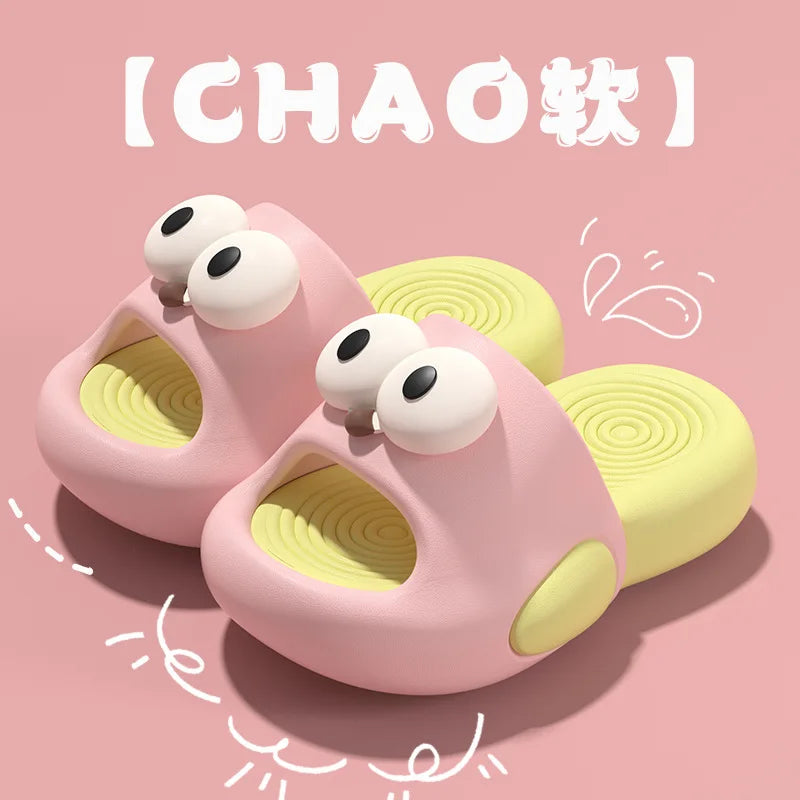 Summer Children Slippers Cartoon Cute Boys Girls Outdoor Beach Shoes Fashion Comfortable EVA Kids Toddler Casual Bath Slippers (Available)