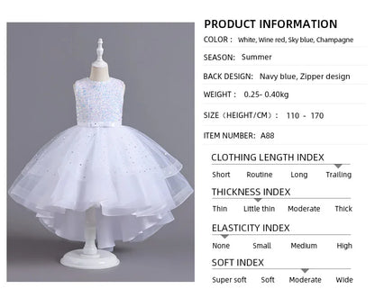 New Girl Dresses Fashion Exquisite Versatile Evening Dress Banquet Trailing Prom Dress Performance Exquisite Runway Dresses 2025