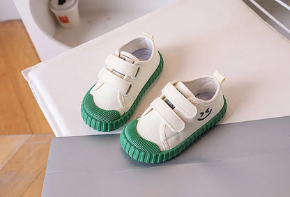 Children's Casual Shoes Boys Girls Baby Sneakers Breathable Soft Non-slip Comfortable Boys Girls Toddler Canvas Shoes Kids Shoes