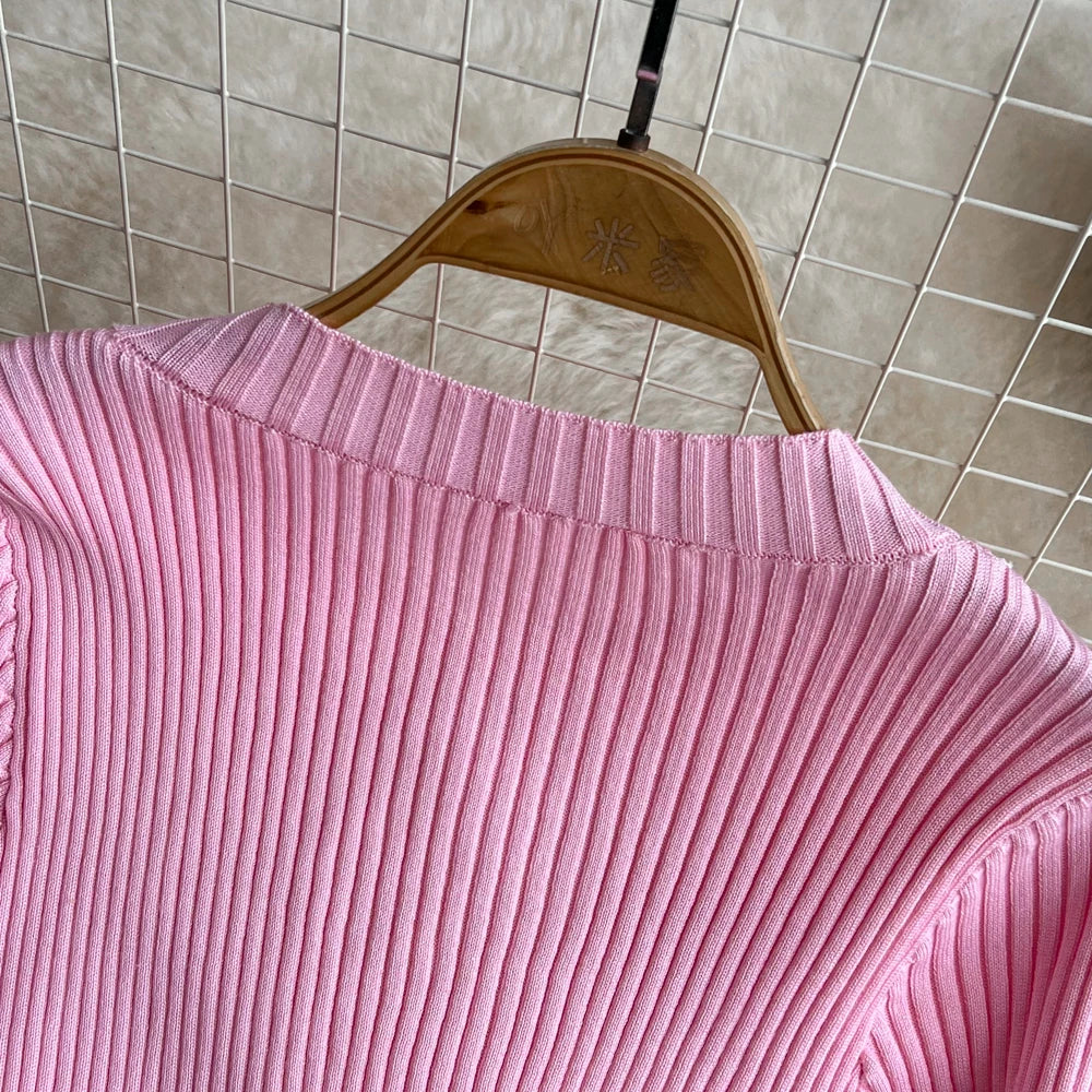 Women Dress 2025 Autumn Winter Elegant Rib Knit Long Pencil Dress with Belt Office Lady Bodycon Sweater Dress Vestidos