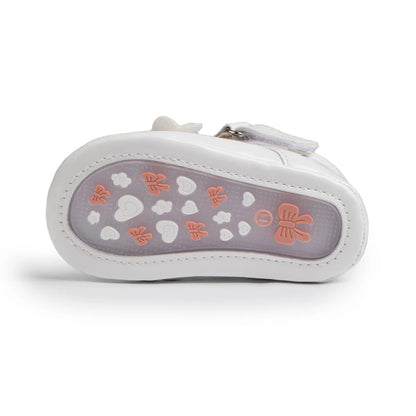 Baby Girl Shoes Newborn PU Leather Bowknot Dress Infants Shoes Rubber Non-Slip Toddler First Walker Baby Shoes Girls