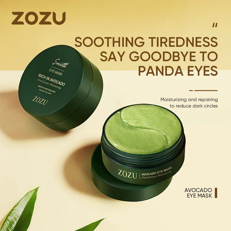ZOZU Eye Mask Eye Patches - Hydrating Moisturizing Eye Care, Reduces Fine Lines, Brightens Dark Circles, Soothes Dry Eye Area, N