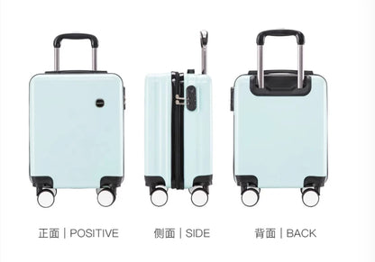 14 Inch Small Luggage Compartment 20*30*40 Cm Spring and Autumn Air Travel Boarding Password Box Travel Suitcase