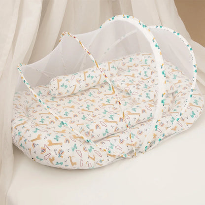 Multi-Function Travel Baby Nest Portable Baby Bed Crib Foldable Babynest Bassinet Infant Sleeping Children's Bed with Mosquito
