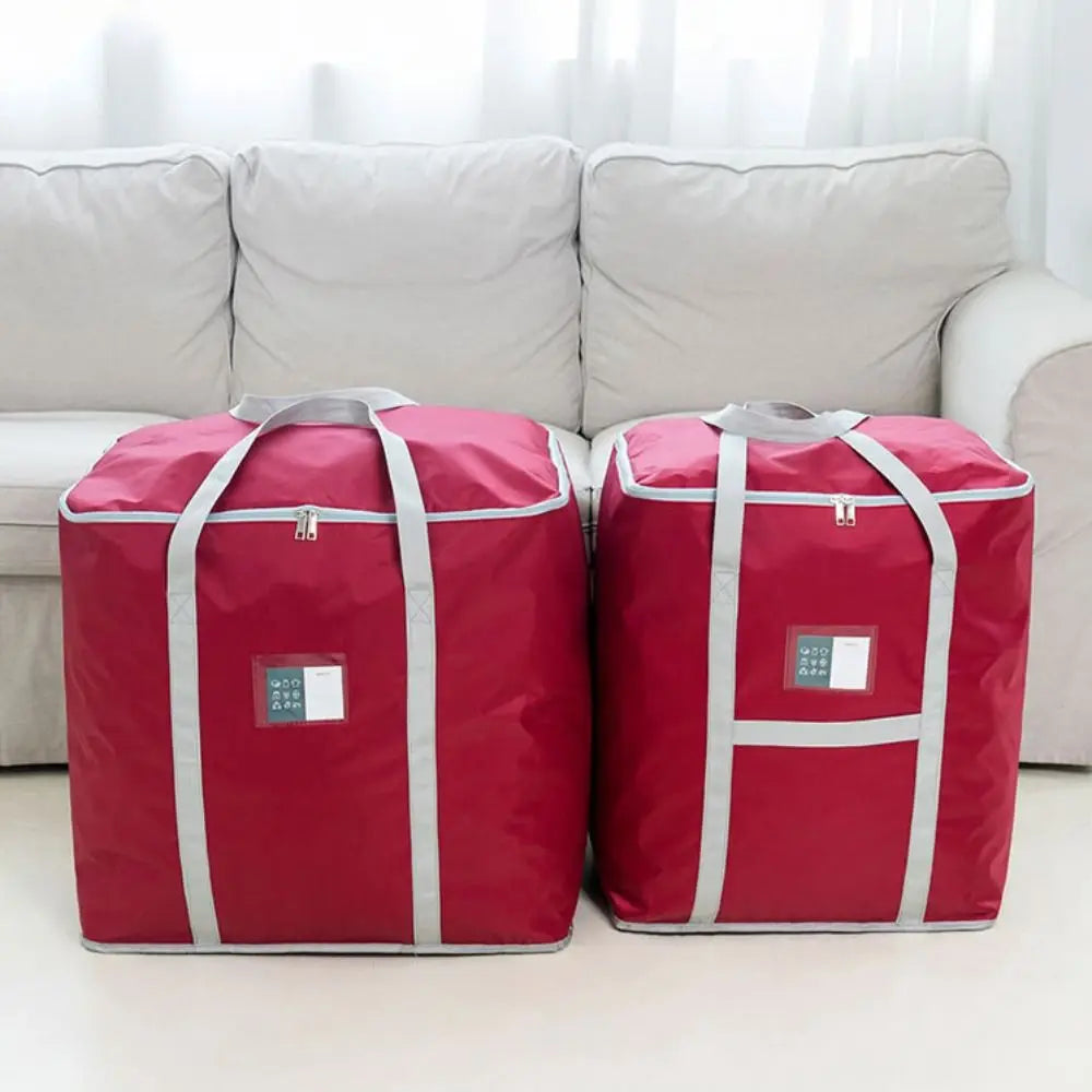 Durable Travel Luggage Bag Waterproof Washable Foldable Storage Bag Moisture Proof Large Capacity Clothing Organizing Bag Moving