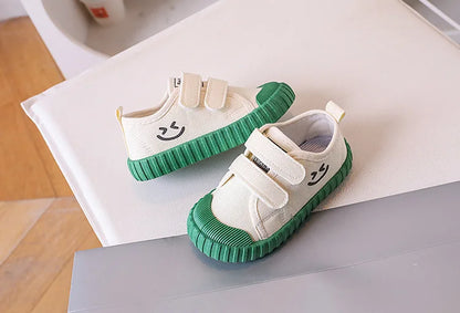 Children's Casual Shoes Boys Girls Baby Sneakers Breathable Soft Non-slip Comfortable Boys Girls Toddler Canvas Shoes Kids Shoes