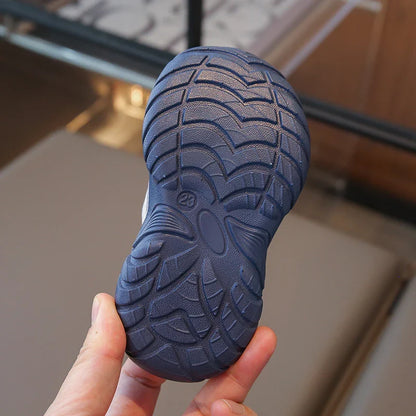 New Children's Sandals Soft Bottom Head Protection Boys and Girls Baby Walking Shoes Korean Style