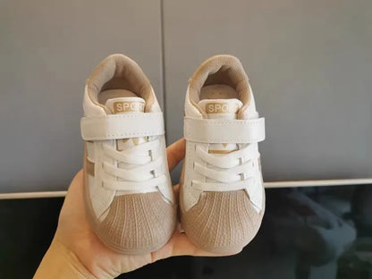 Children's Sneakers Kids Fashion Design Non-slip Casual Shoes Boys Girls Hook Breathable Sneakers Toddler Outdoor Shoes