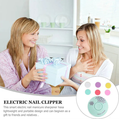 Electric Baby Nail Trimmer With Grinding Pads For Infants Toddlers Newborns Nail Care Kit Manicure Tool Set