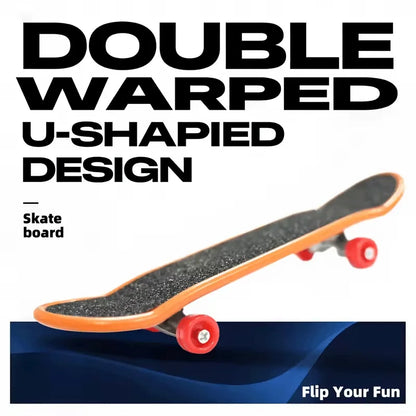 Finger Skate Board Mini Collectible Creative Desktop Fingertip FingerBoard Toys For kids Birthday Gifts Finger Skater