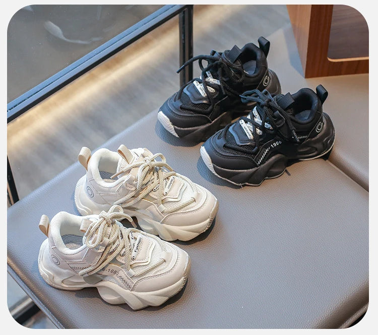 Children's Autumn Versatile Sports Shoes Fashion Causal School Kids Running Sneakers Breathable Non-slip Boy Girl Leisure Shoes