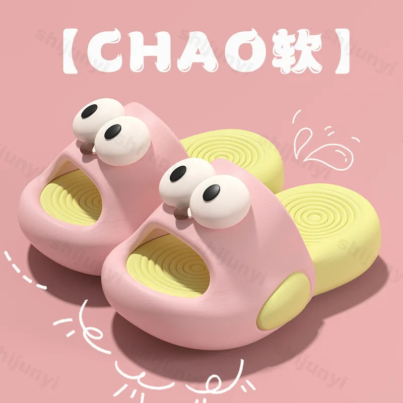 Summer Children Slippers Cartoon Cute Boys Girls Outdoor Beach Shoes Fashion Comfortable EVA Kids Toddler Casual Bath Slippers (Available)