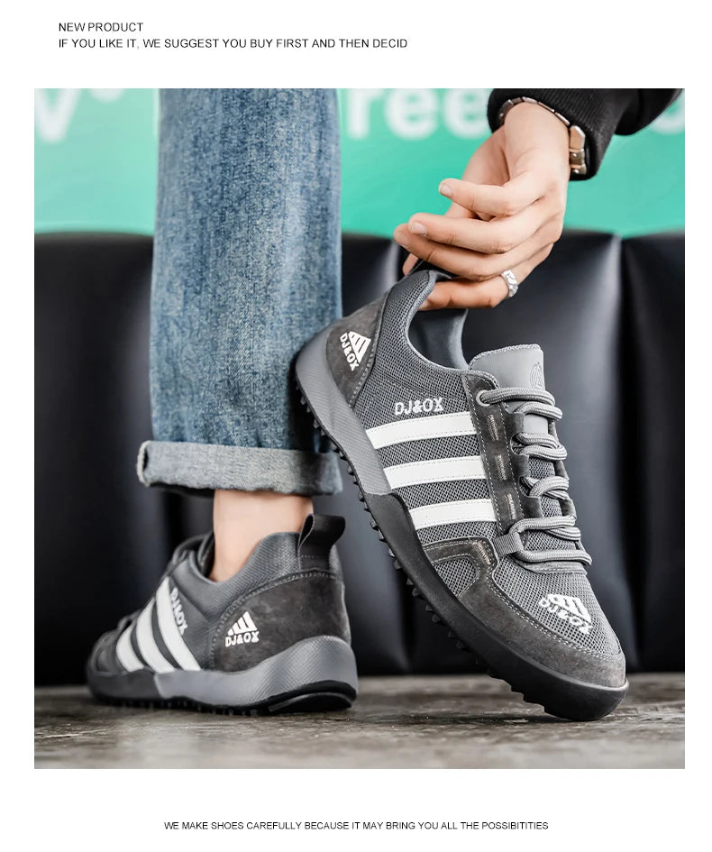 Men's Shoes Fashion Versatile Breathable Board Shoes Thick soled Trendy Casual Shoes ( Available )