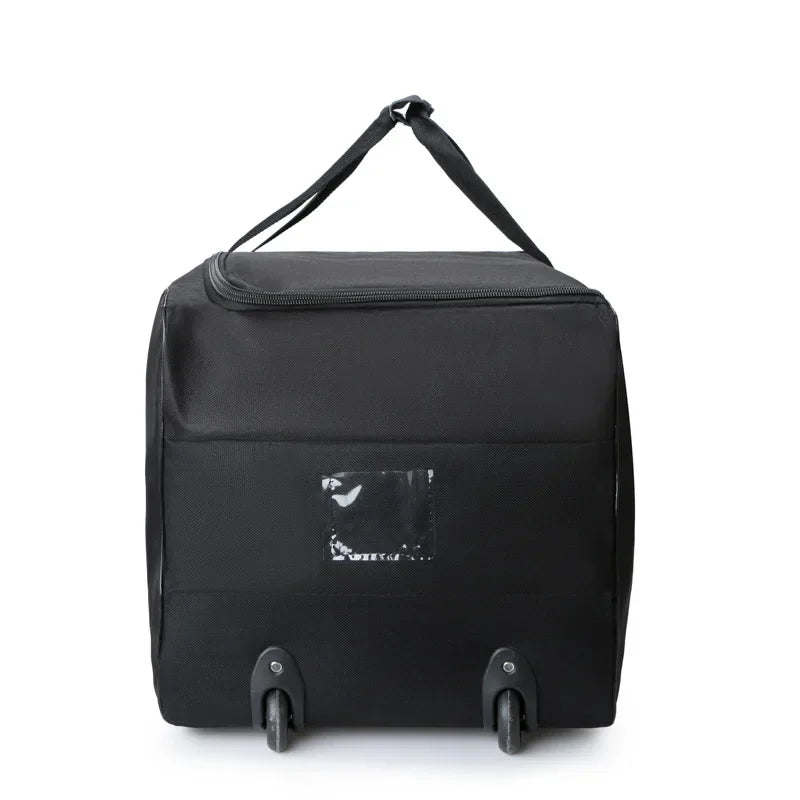 Expandable Trolley Suitcase Luggages Storage Bag with Wheels Large Capacity Carry On Luggage Carrier Handbag Foldable Wheel Bags