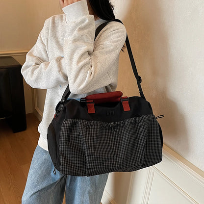 Large Capacity Travel Bag, Lightweight Short-Distance Boarding Bag, Dry and Wet Separation, Crossbody Fitness Bag, Luggage Bag