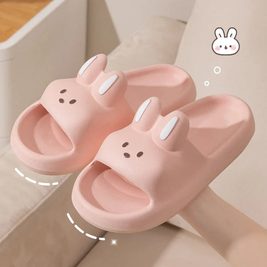 Slippers Non-Slip Slip-On Indoor Slippers Comfortable Soft Home Slippers