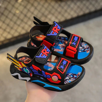 Soft Sole Anti Slip Cartoon Design Beach Outdoor Sandals