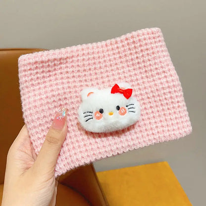 Sanrio Pochacco Kuromi Cinnamoroll Anime Merchandise Creative Cartoon Wash Makeup Hair Band High-Value