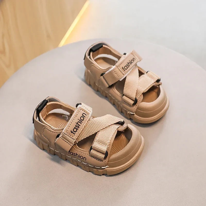 Children Casual Sport Sandals Toddler Boys Girls Soft Sole Beach Shoes  Kids Non-slip Designer Sandalias Sneakers Summer