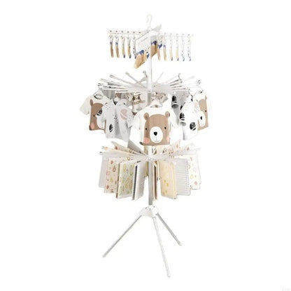 Large Capacity Untarnished and PRESENTATION 3 Rank Collapsing Drying Rack Highlighting Disks for Portability and Pliable KXRE