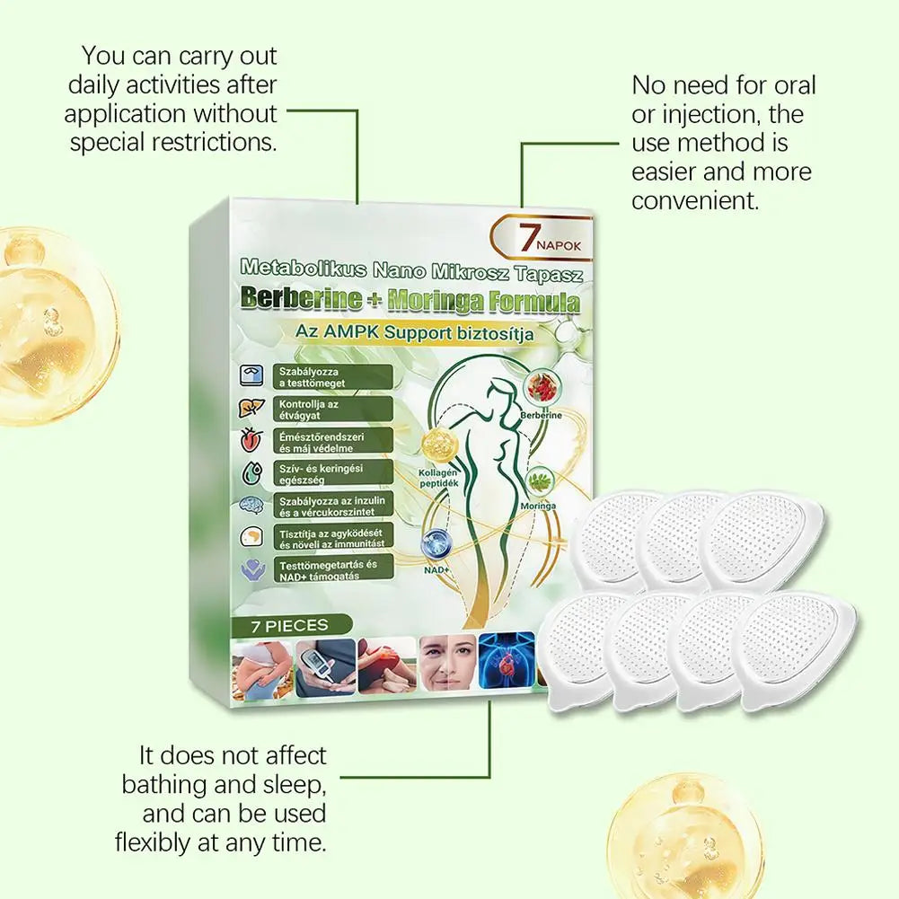 Advanced Nano Microneedle Patch For Body Skin Daily Use External Application Care Sticker Breathable Comfor Adhesion ≤0.3mm
