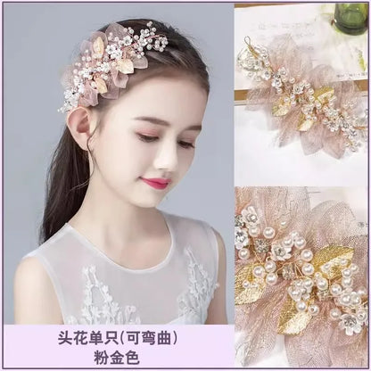 Vintage Pearl Hair Clip for Qipao, Retro Shanghai Style Barrettes, Elegant Hairpin