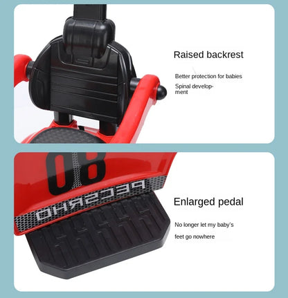 LazyChild 1-3 Years Old Children's Twisting Car Yo Car Sliding Anti-rollover Children's Car Baby Toy Driver Pushes The Slide Car