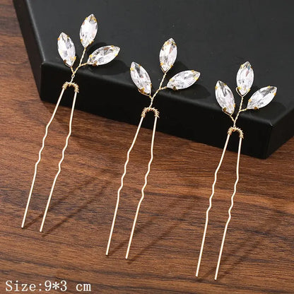 Hair Pins Hair Accessories For Women Wedding Accessories Hair Clips Jewelry Pearl Rhinestone Flower Hair Clip Pins Headpiece