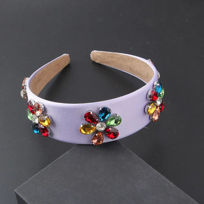 Gorgeous Personality Rhinestone Headwear Fashion Hairband Luxury Baroque Rhinestone Headband Wedding Ladies Bridal Hair