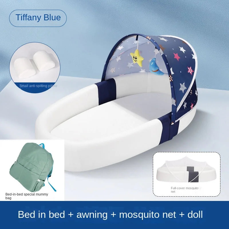 Lazychild Baby Bed In Bed Foldable Portable Newborn Sleeper Bionic Bb Bed Bed Anti Pressure Portable Cot Cunas Para El Bebe