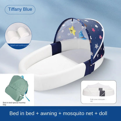 Lazychild Baby Bed In Bed Foldable Portable Newborn Sleeper Bionic Bb Bed Bed Anti Pressure Portable Cot Cunas Para El Bebe