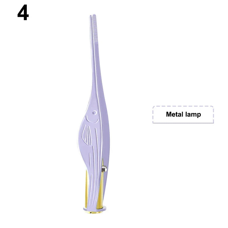 Baby Ear Cleaner Tweezer Soft Ear Picks LED Flash Light Ear Wax Curette Picker Ear Cleaning Tool Ear Wax Dig Removal Earpick Set