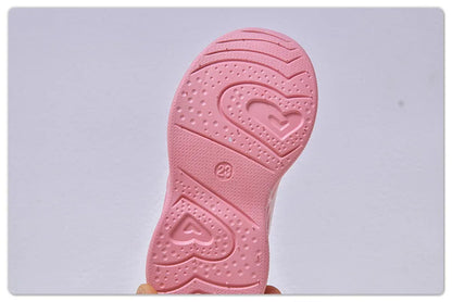Sanrio LED Kids Shoes for Girls Cute Cartoon Hello Kitty Shoes Summer Girl Kawaii Shoes Soft Bottom Sneakers Casual Shoes