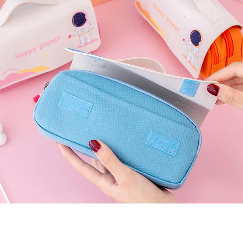 3D Kawaii Pencil Case Girls Decompression Pen Pouch Cute Waterproof School Supplies Aesthetic Organizer Box  Korean Stationery