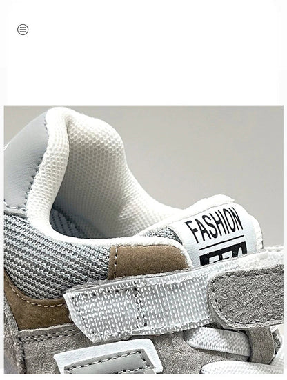 Children Casual Shoes Spring Autumn Newly Kids Boys Mesh Sport Sneakers Girls Running Shoes Kids Fashion Brand Casual Shoes