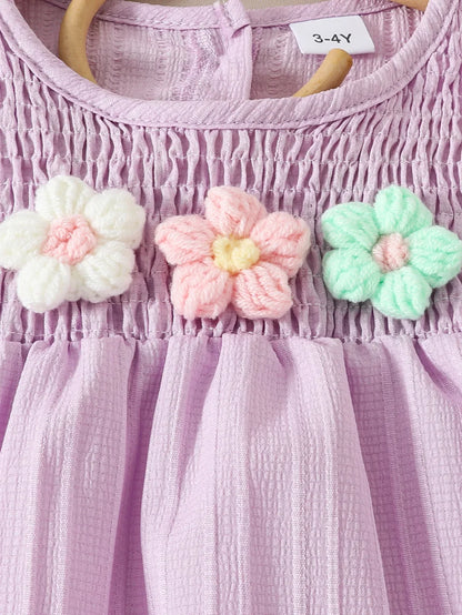 Children's Clothing Sets Small Flower Sleeveless Top + Bow Shorts 2pcs Sets Toddler Girl Clothes Kids Boutique Clothes