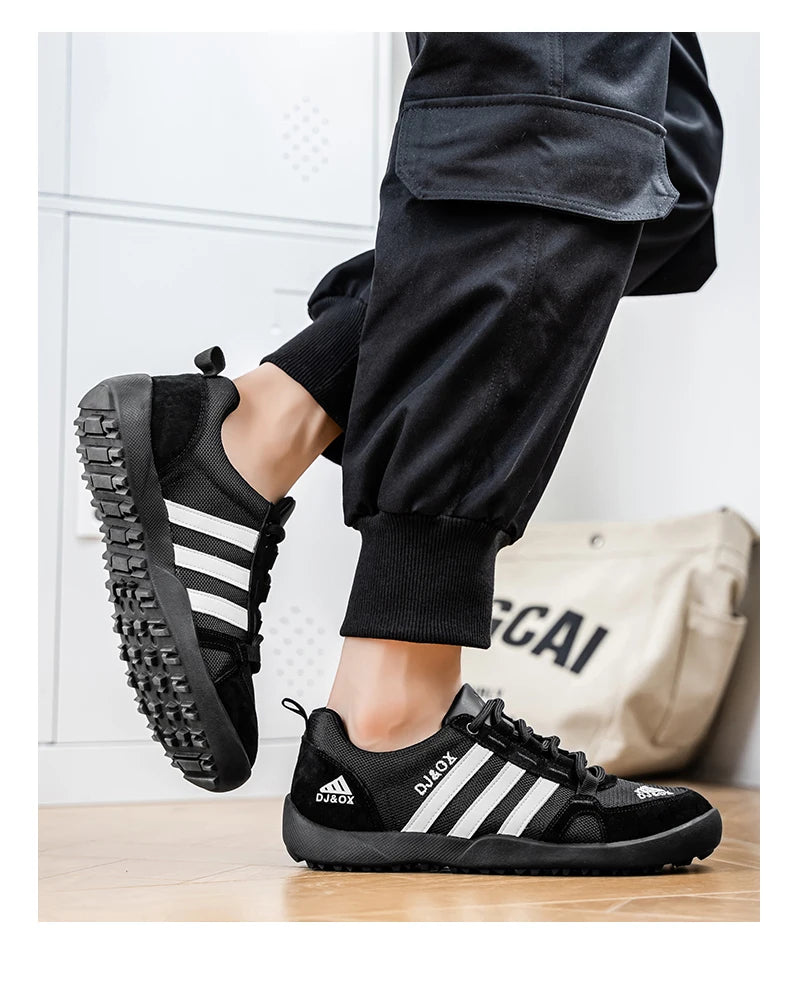 Men's Shoes Fashion Versatile Breathable Board Shoes Thick soled Trendy Casual Shoes ( Available )