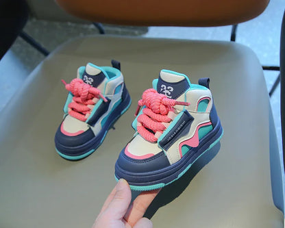 Children's Causal Shoes Fashion Non-slip Kids School Tennis Shoes Spring Autumn Versatile Boys Girls Running Sports Shoes Soft
