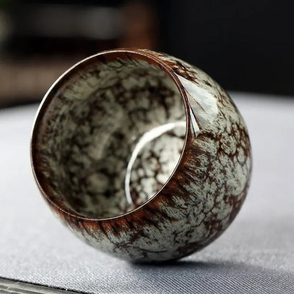 5PCS Ceramic Cups Set Coffee Ceramic Cup Pottery Cups Pottery Tea Cup Drinking Water Teacup With Gift Box Wholesale