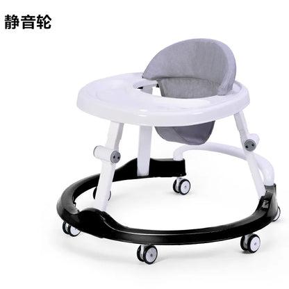 Baby Walker Anti-o-legs Multi-functional Anti-drop Anti-rollover Girl Baby Boy Walking Can Sit on Trolley U-shaped