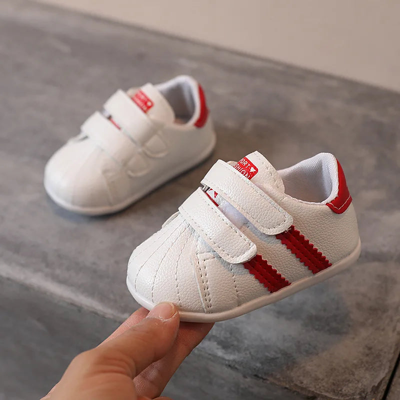 Baby Boys And Girls Toddler Shoes Infant Sneakers Newborn Soft Bottom First Walk Non-Slip Fashion