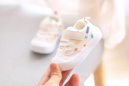 Zapatos Niña Baby Walking Shoes Autumn New Soft Sole Boy Casual Shoe Mesh Face Newborn Girl Sports Shoe Baby Shoes Zapatillas