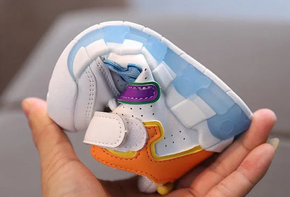 Girls Boys Sports Shoes Baby Shoes Toddler Non-slip Sneakers Casual Soft Shoes for Children Girls Baby Kids Outdoor Shoes