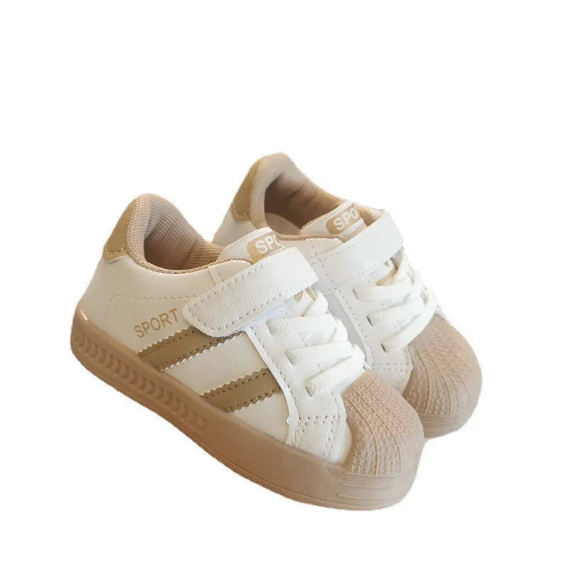 Children's Sneakers Kids Fashion Design Non-slip Casual Shoes Boys Girls Hook Breathable Sneakers Toddler Outdoor Shoes