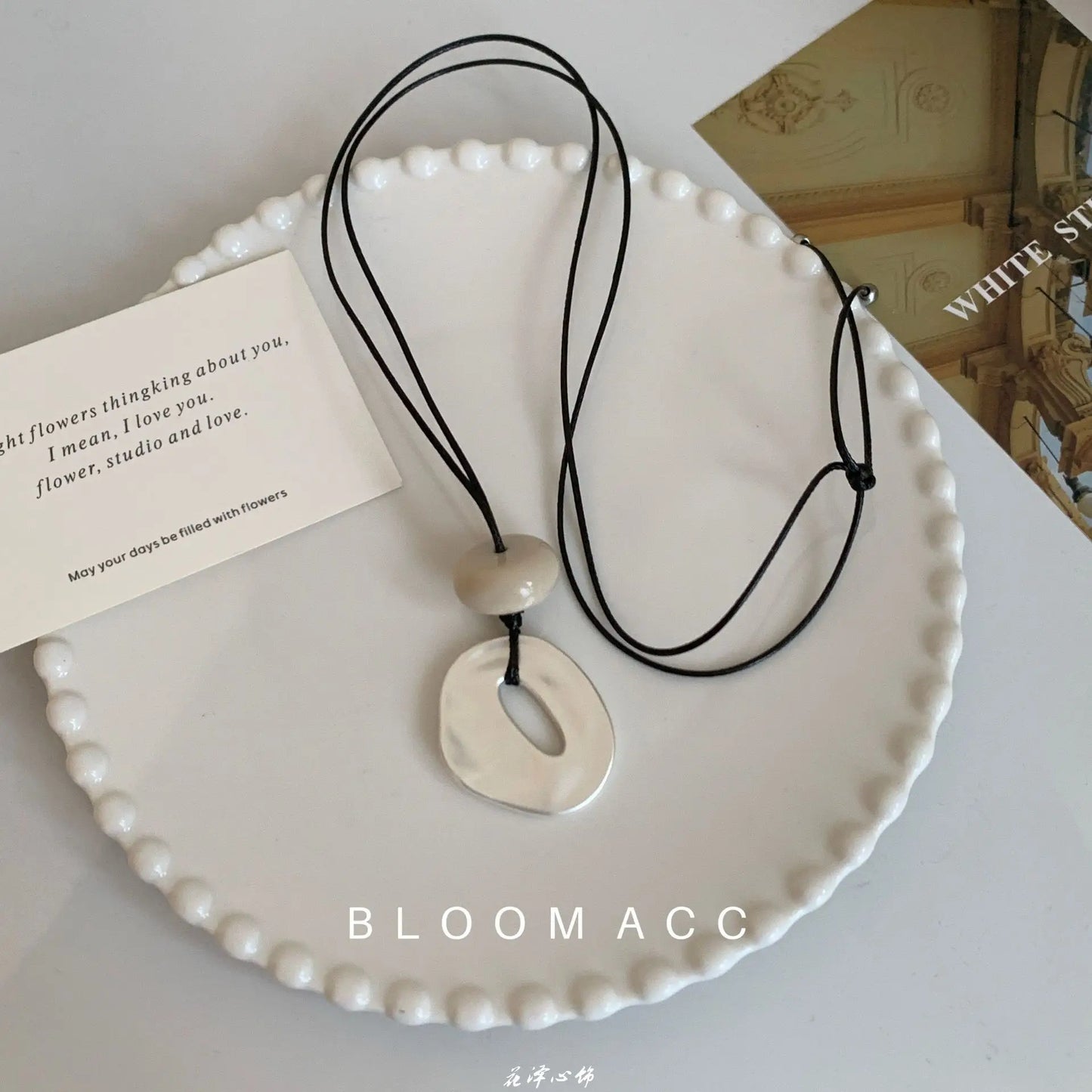 New Irregular Pendant Necklace for Women Exquisite Simple Rope Chain Long Necklace Adjustable Casual Versatile Accessories Gifts