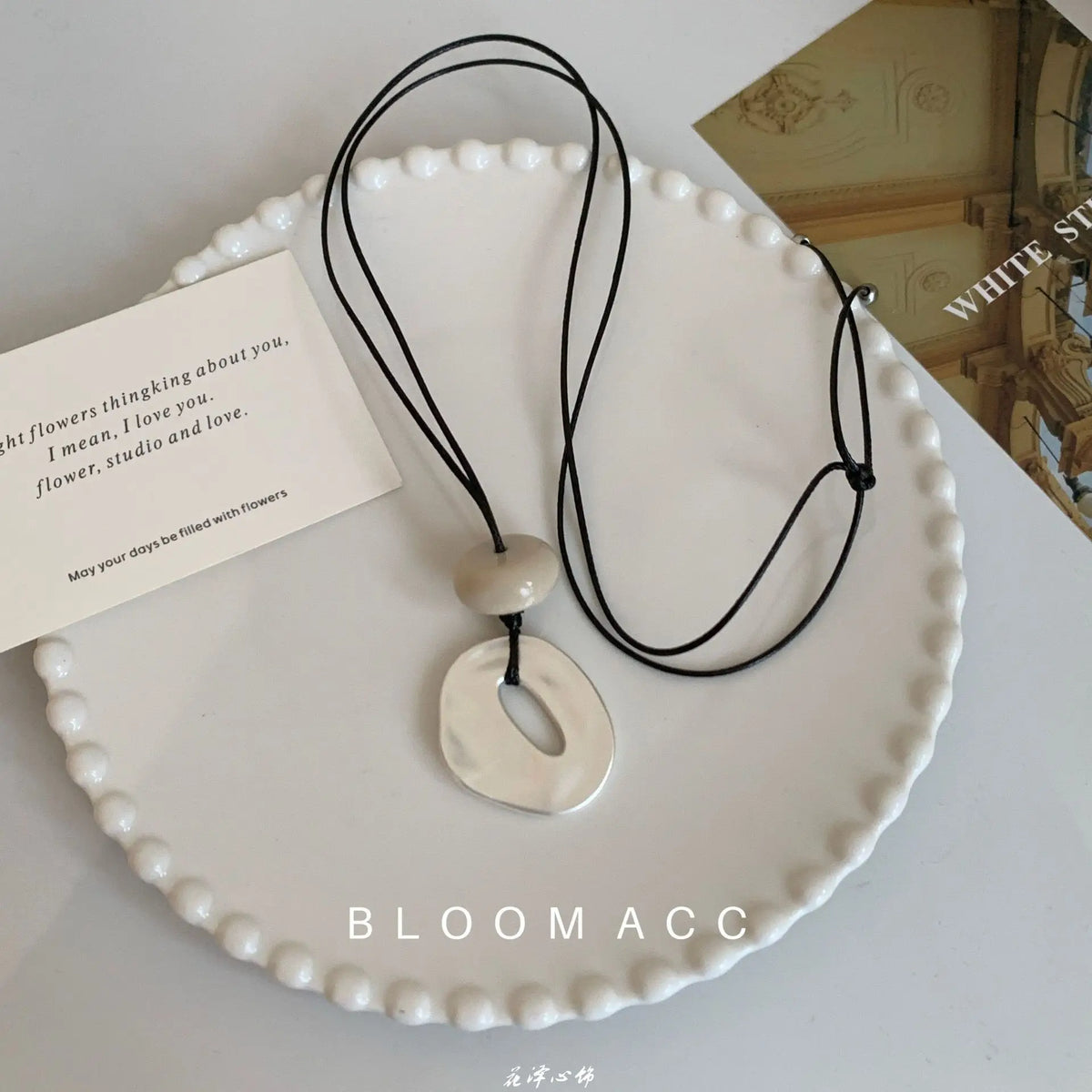 New Irregular Pendant Necklace for Women Exquisite Simple Rope Chain Long Necklace Adjustable Casual Versatile Accessories Gifts