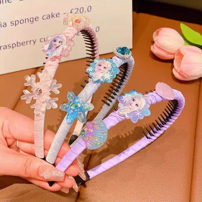Anime Frozen Kawaii Children's Headband: Elsa Princess Crown