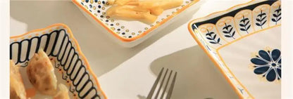 Cerc Plate Dining Di Heat Resistant Dumpling Plate with Vinegar Di Multi Functional Fruit Plate Trendy Network Bestseller