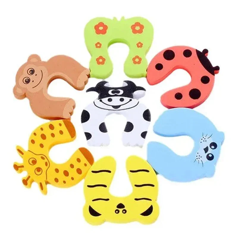 Baby Safety Door Stopper for Newborn Furniture Protection Anti-pinch Hand Cute Animal Care Child Lock Finger Protector